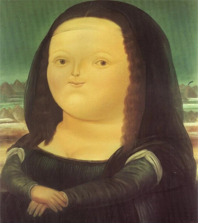 Mona Lisa de Botero